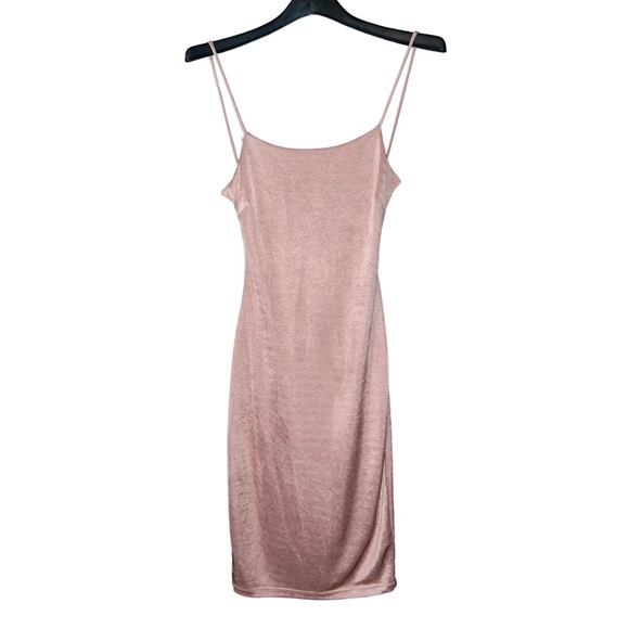 Windsor Dresses & Skirts - Windsor Rose Pink Silky Dress with Tie Up Back Women’s Medium